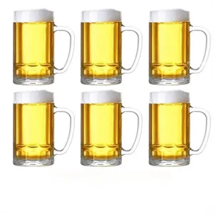 16oz Glass Beer Steins