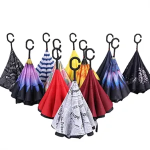 48" Arc Inverse Telescopic Umbrellas