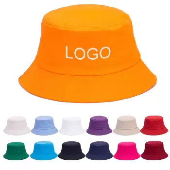 Embroidered Cotton Bucket Hat