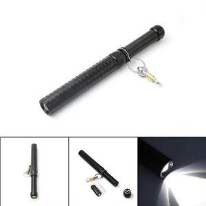 2in1 Telescopic Spike Flashlight