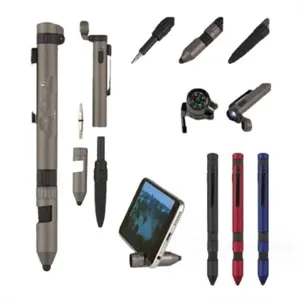 6-In-1 Multi-Function Tool Ballpoint Pen