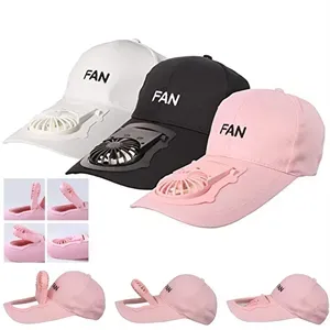 Baseball Cap , Rechargeable Fan