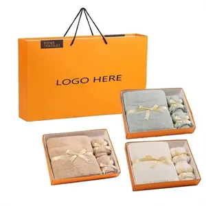 Bath Towel 3-piece Set with Gift Box