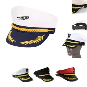 Captain Cap Costume Navy Marine Admiral Hat