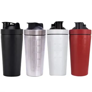 Classic Insulated Stainless Steel Shaker Bottle for Protein