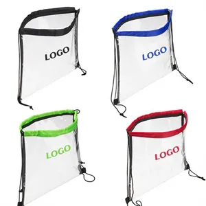 Clear Bag with Drawstring