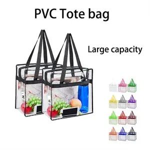 Clear Pvc Plastic Tote Bag