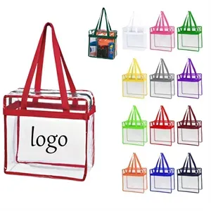 Clear Tote Bag With Zipper