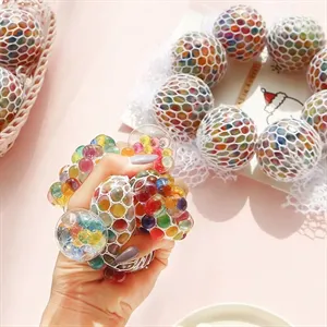 Color Aded Grape-Shaped Decompression Ball