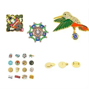 Custom soft hard enamel lapel pins dipper