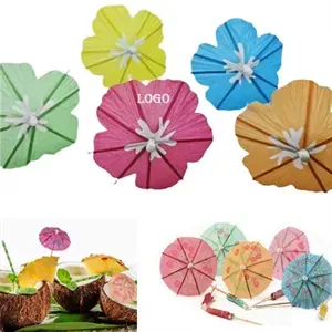 Decorative Cocktail Umbrella Toothpicks