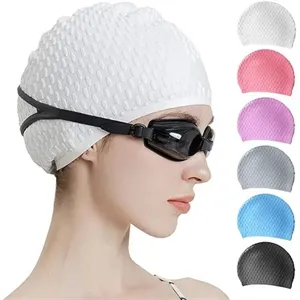 Durable Silicone Adult Swim Cap