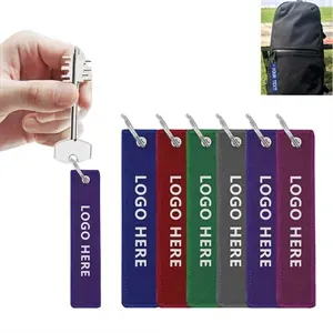 Embroidered Keychain Tag