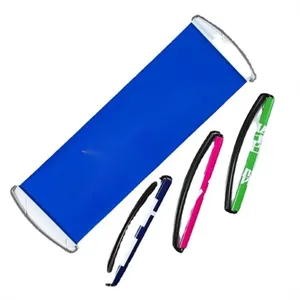 Factory Directly Scroll Roller Banner With Custom Logo