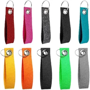 Felt Bracelet Wristband Keychain