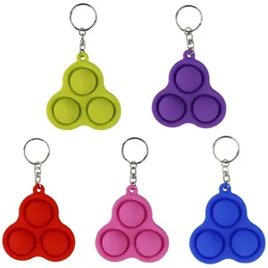 Fidget simple dimple toy Key ring