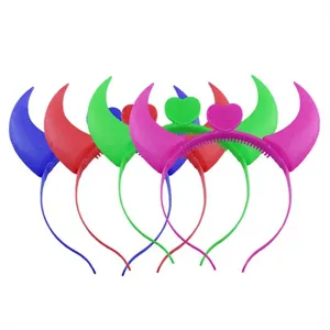 Flashing Party Ox Horns Headbands Glow