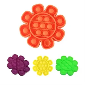 Flower Shape Silicone Fingertip Toy