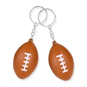 Football Stress Reliever Keychain