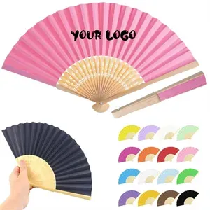 Handheld Folded Fan For Church Wedding Gift