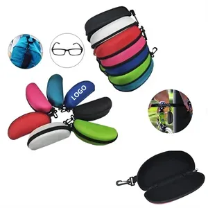 Hard EVA Zipper Sunglasses and Eyeglasses Case