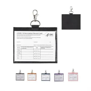 Leather Vaccine Card Wallet