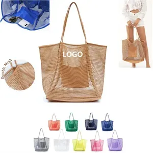 Mesh Beach Tote