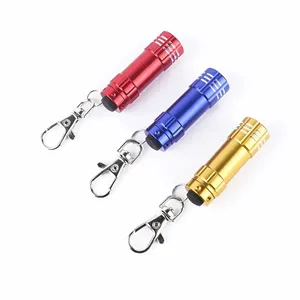 Metal LED Torch Keychain