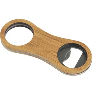Mini Bamboo Bottle Opener
