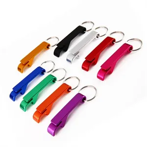 Mini Beer Bottle Opener Keychain