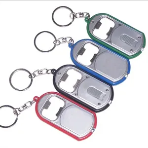 Mini Flashlight with bottle opener keychain