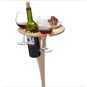 Outdoor Wine Table - Glass Rack
