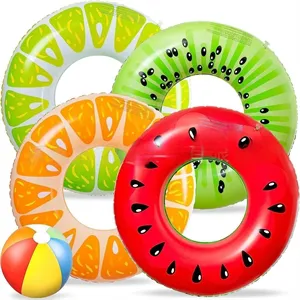 PVC Inflatable Floating Fruit Cup Holder