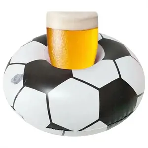 PVC Inflatable Football Cup Holder