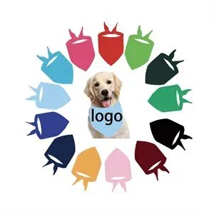 Pet drool triangle polyester