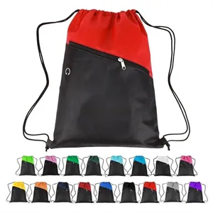 Polyester Sport Drawstring Backpack