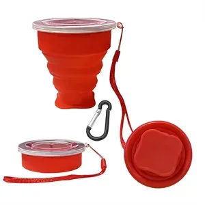 Portable Silicone Retractable Folding Cup