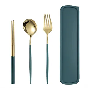 Portable Stainless Steel Flatware Set
