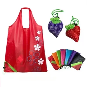 Portable Strawberry Shopping Bag