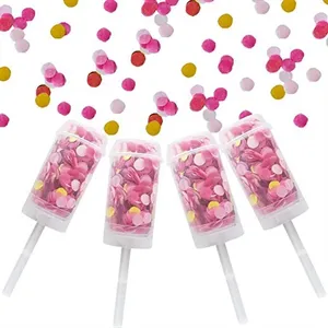 Push Pop Confetti Poppers Cannon