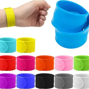 Rainbow Silicone Slap Soft Bracelets