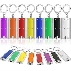 Rectangle LED Keychain Flashlight