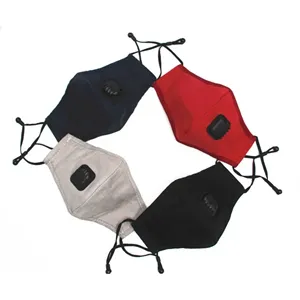 Reusable Adult Cotton Face Mask With Straw Hole