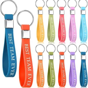 Silicone Bracelet Key Chain