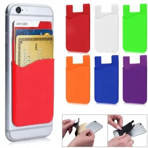 Silicone Cell Phone Wallet Card
