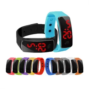 Silicone Sports LED Digital Watch Wristband
