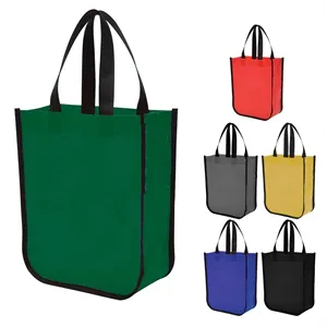 Small Laminated Shopper Tote