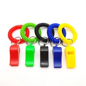 Spiral Bracelet And Keychain Whistle