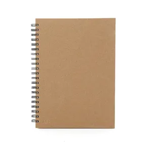 Spiral Kraft Cover Journal