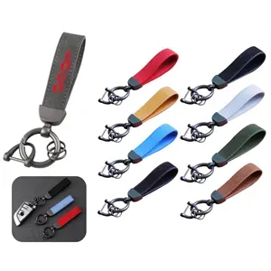 Suede Leather Key Holder